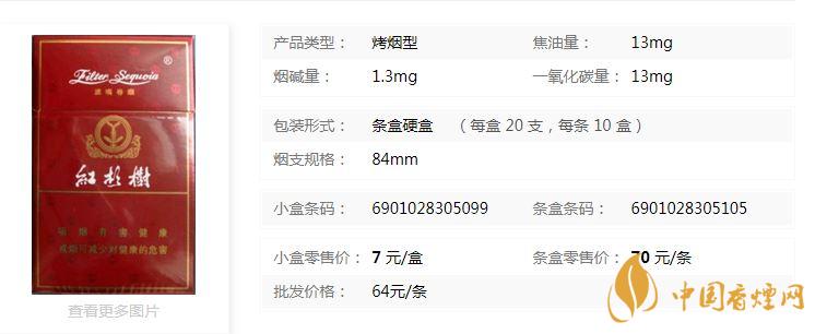 紅杉樹精品香煙多少錢？紅杉樹精品香煙價格一覽